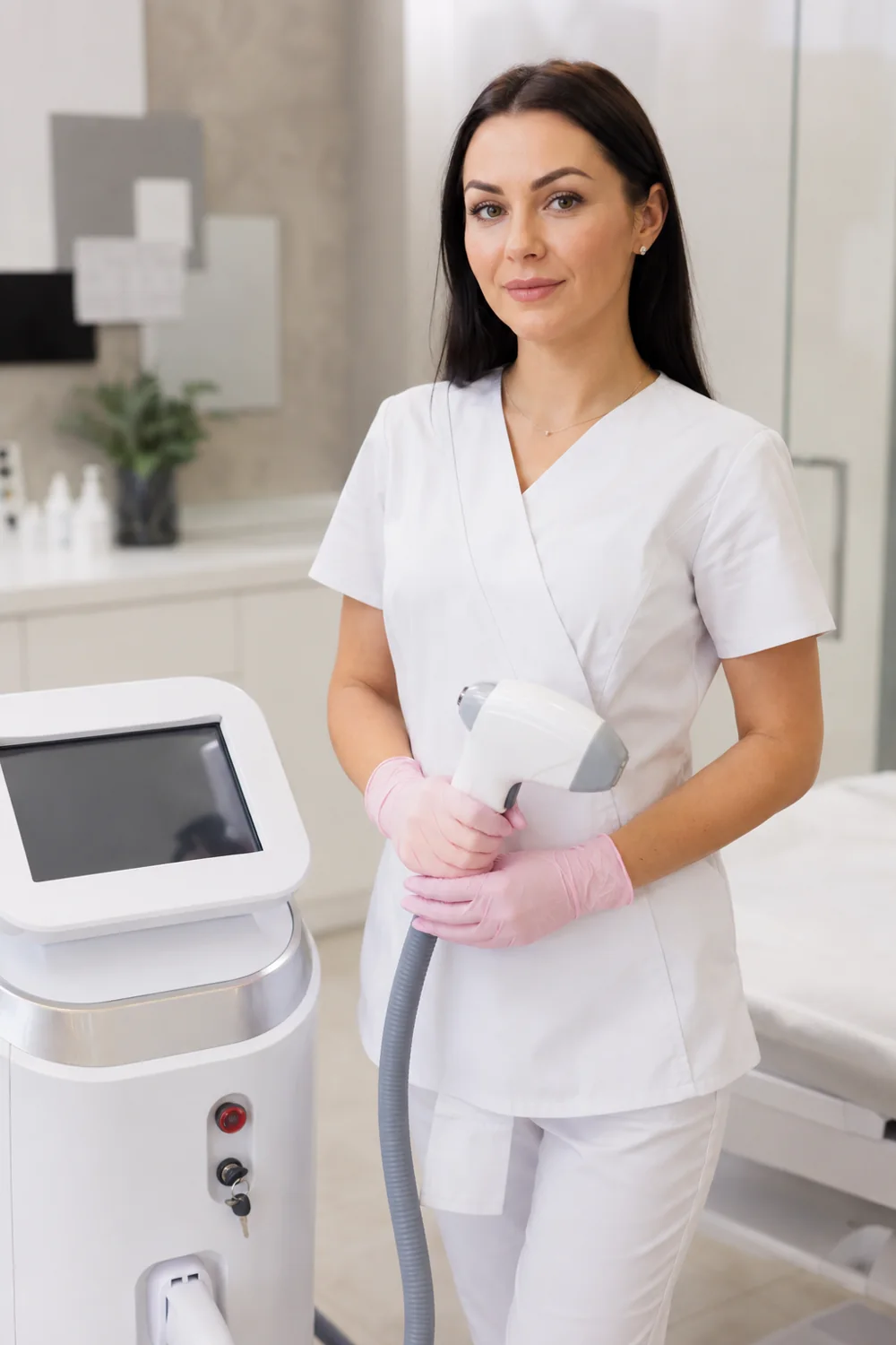 Tehnician laser epilare definitivă la Alma Skin Clinic: aparat AGAIN Alexandrite, orice fototip